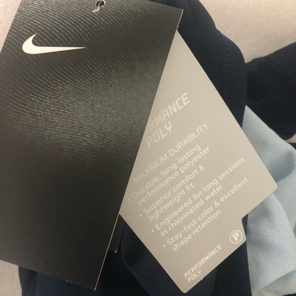 Nike Performance Poly Swimsuit Size 28/Girl 12 - Picture 6 of 6
